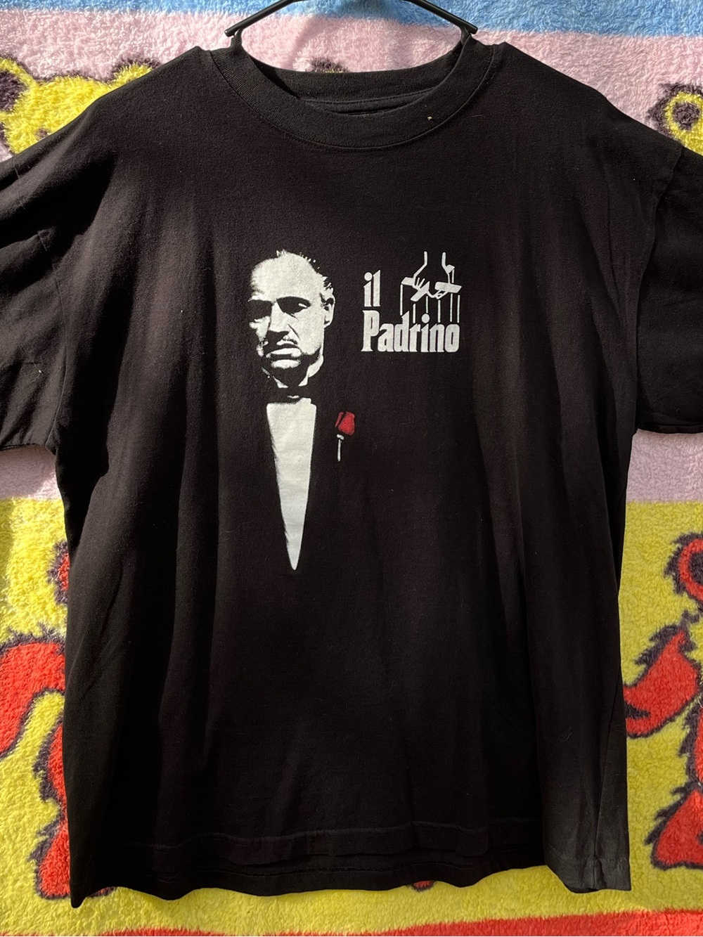 💚 Il Padrino The Godfather Iconic Marionette Black Tee XL